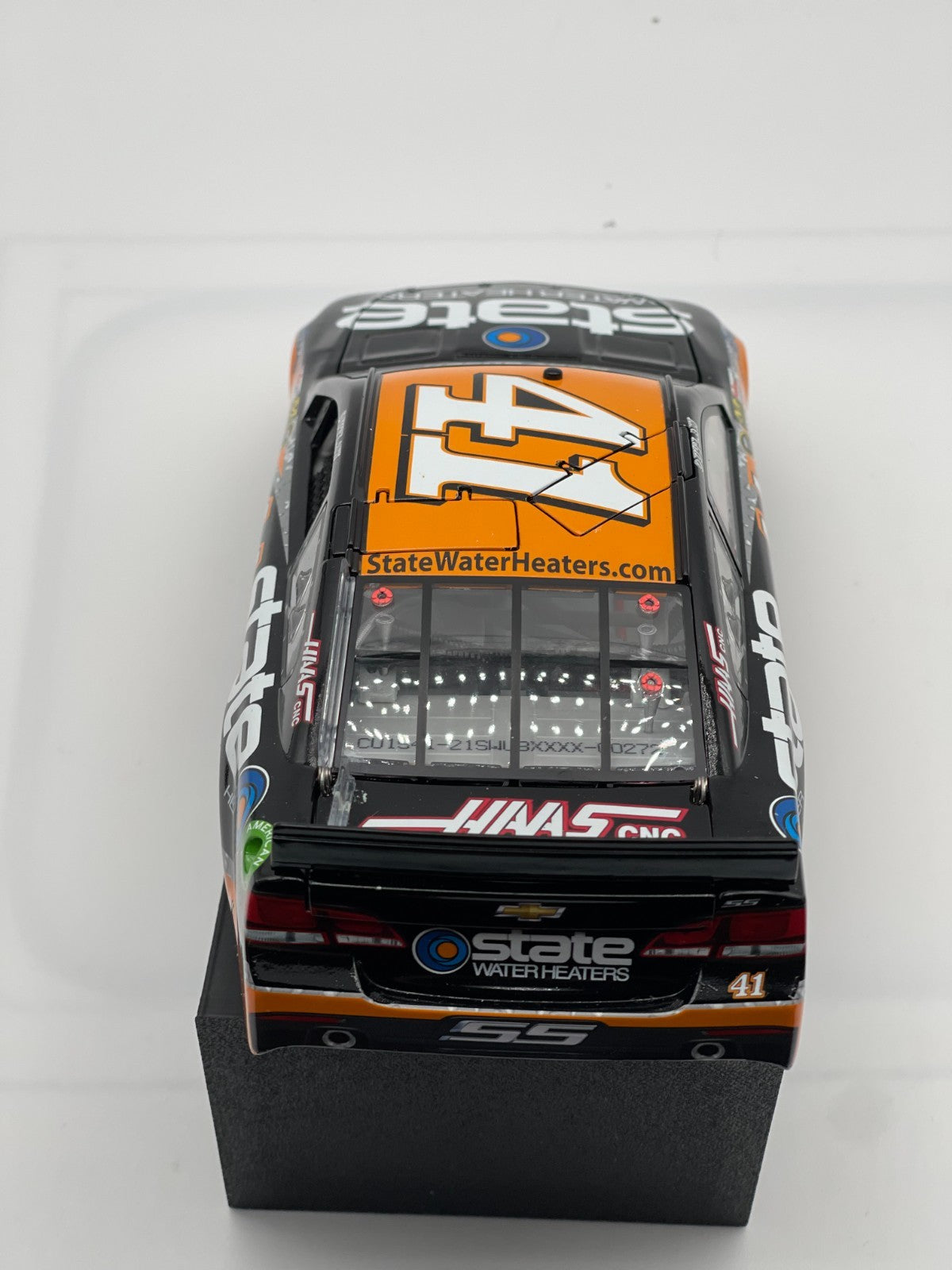 Kurt Busch #41 State Water Heaters 2015 Chevrolet SS 1:24 1/637 - original photograph 6