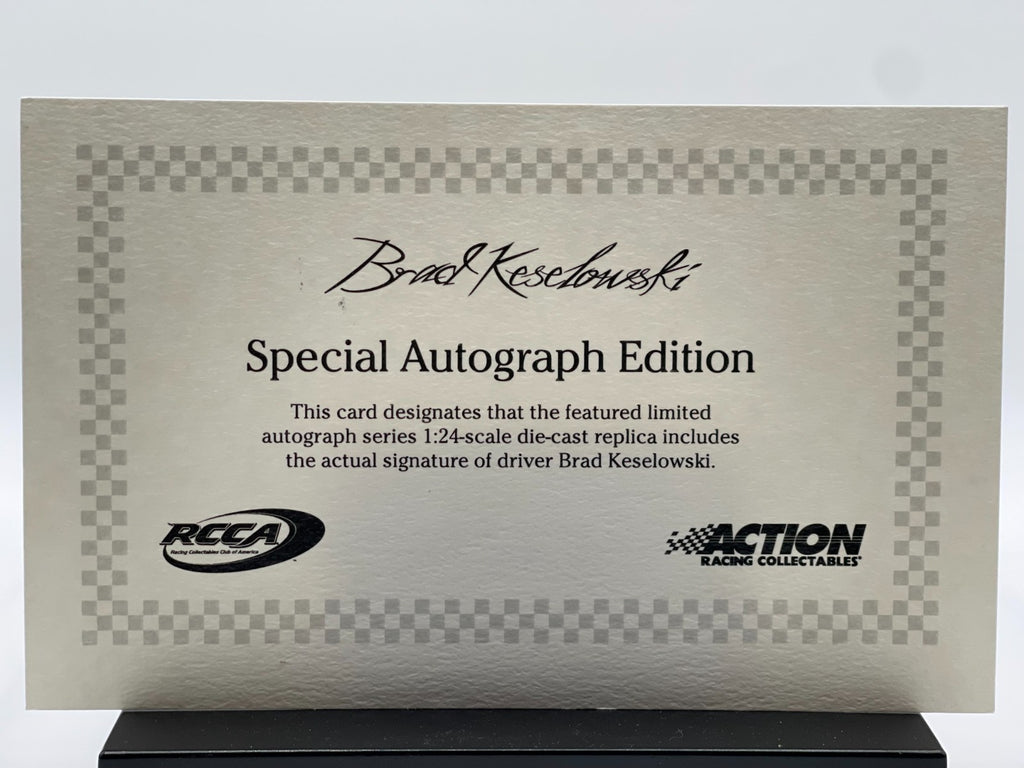 Brad Keselowski #2 Alliance Truck Parts 2019 Mustang Auto Flashcoat 1:24 DIN 15