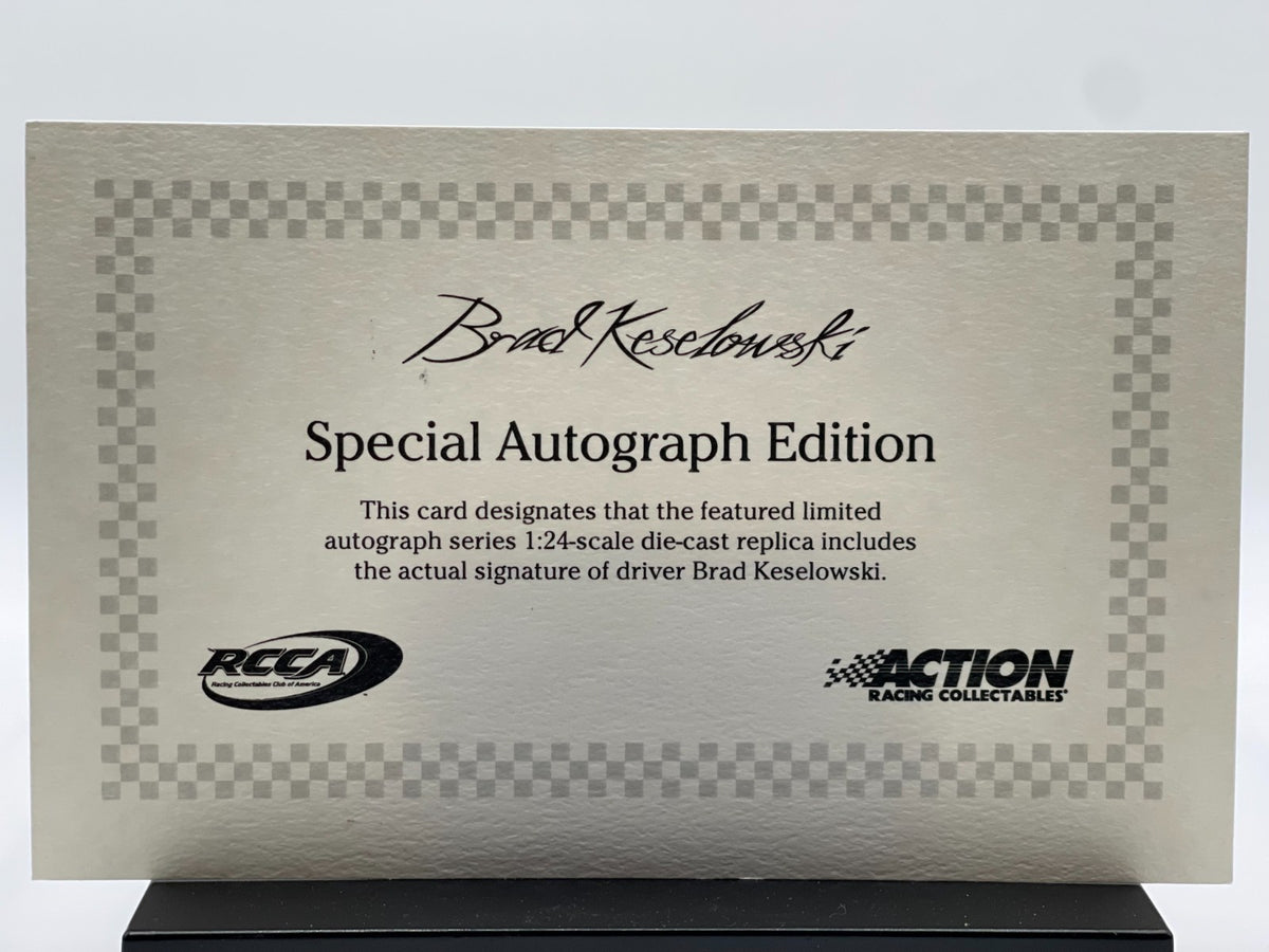 Brad Keselowski #2 Alliance Truck Parts 2019 Mustang Auto Flashcoat 1:24 DIN 15