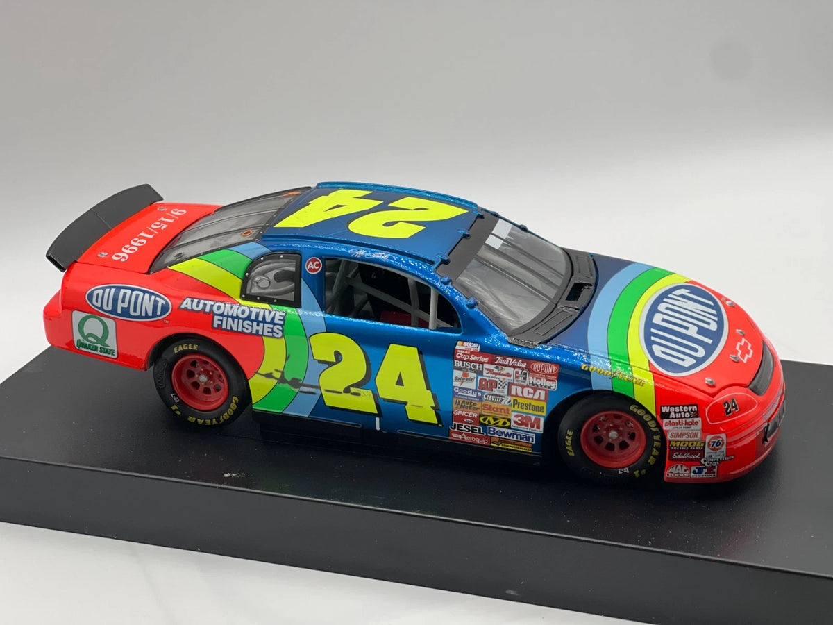 Jeff Gordon #24 DuPont 1996 Dover Win Liquid Color 1:24 NASCAR 1/144 DIN 114 - original photograph 6