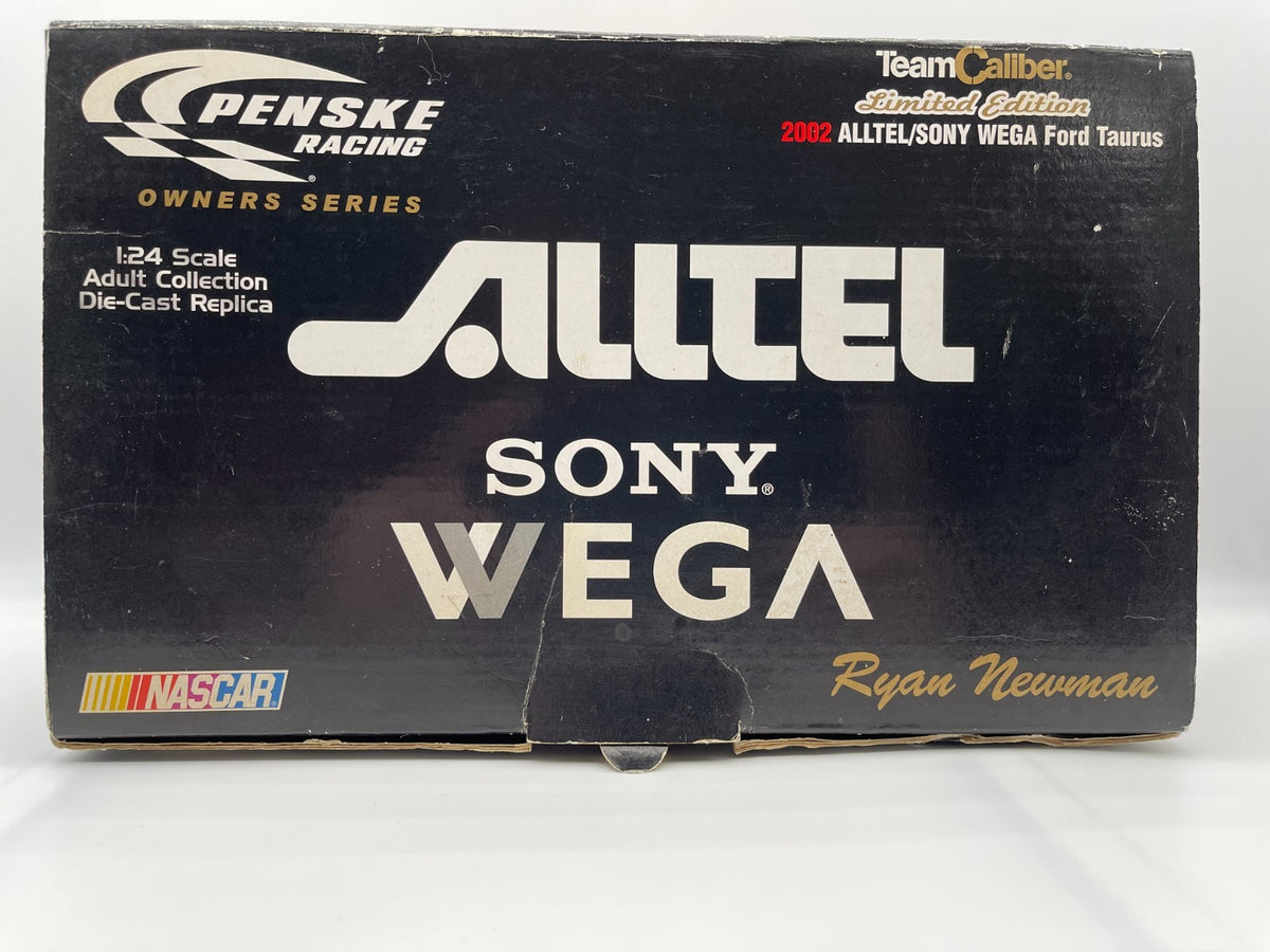 Ryan Newman #12 ALLTEL Sony WEGA 2002 Rookie Auto Team Caliber Owners 1:24