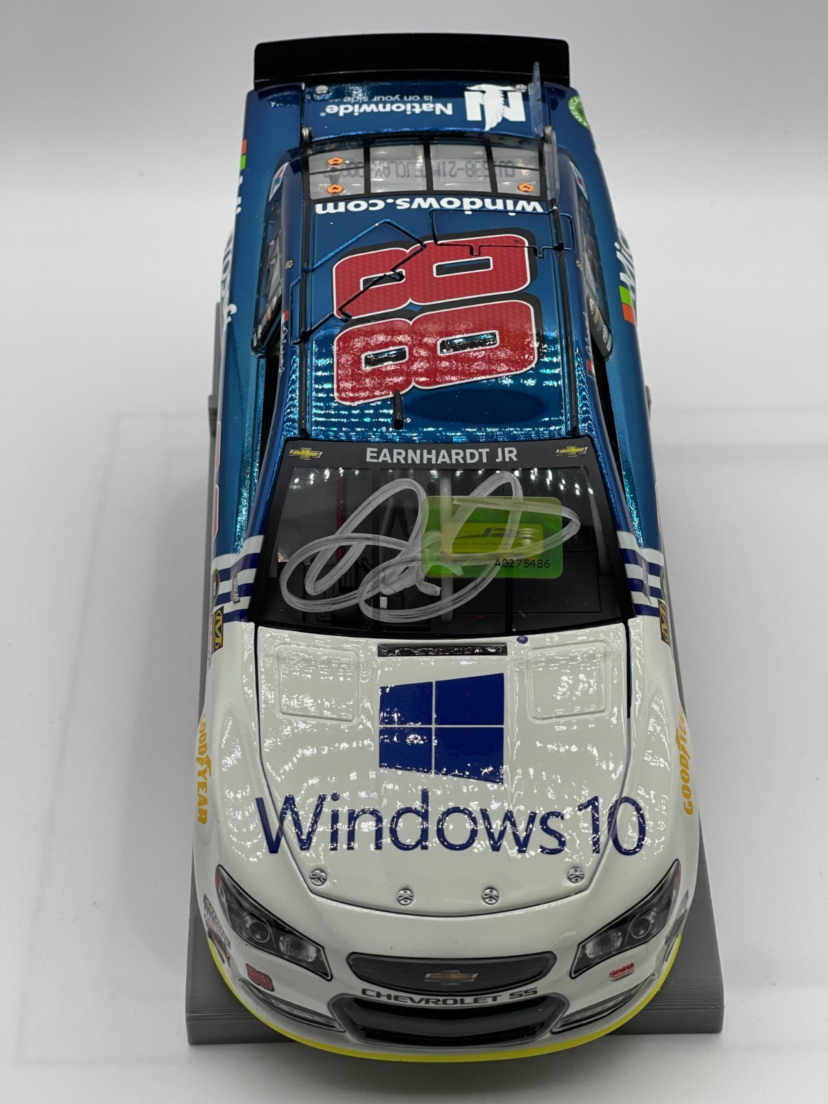 Dale Earnhardt Jr. #88 Microsoft 2015 SS Color Chrome Auto 1:24 1/100 NASCAR Diecast