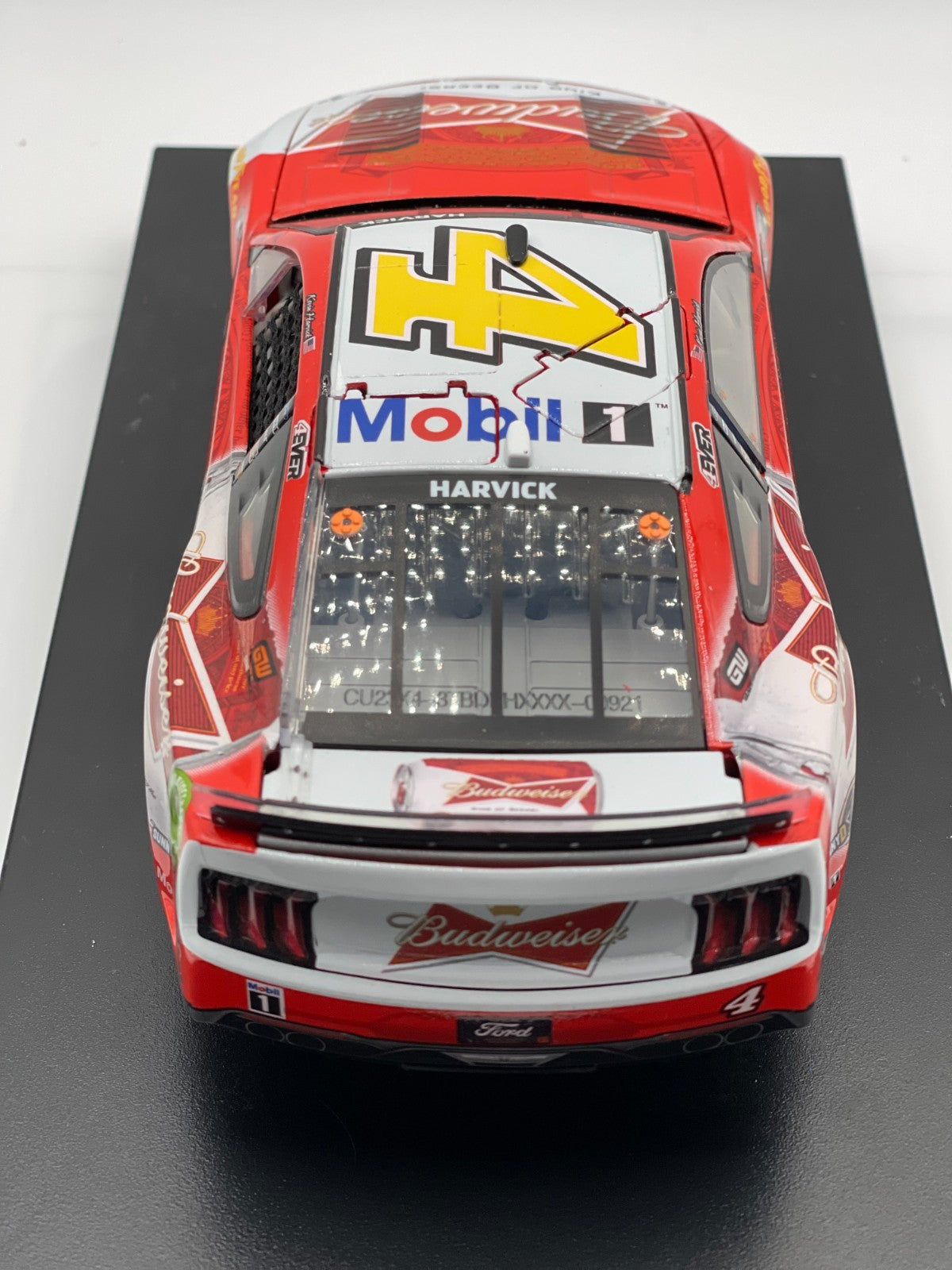 Kevin Harvick #4 Budweiser 2023 Mustang 1:24 NASCAR 1/1476 DIN 921