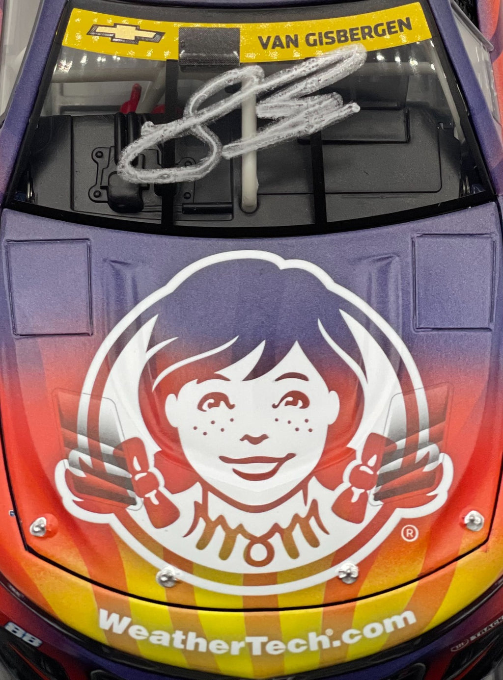Shane van Gisbergen #88 Wendy's Breakfast Baconator 2025 Auto 1:24 1/132