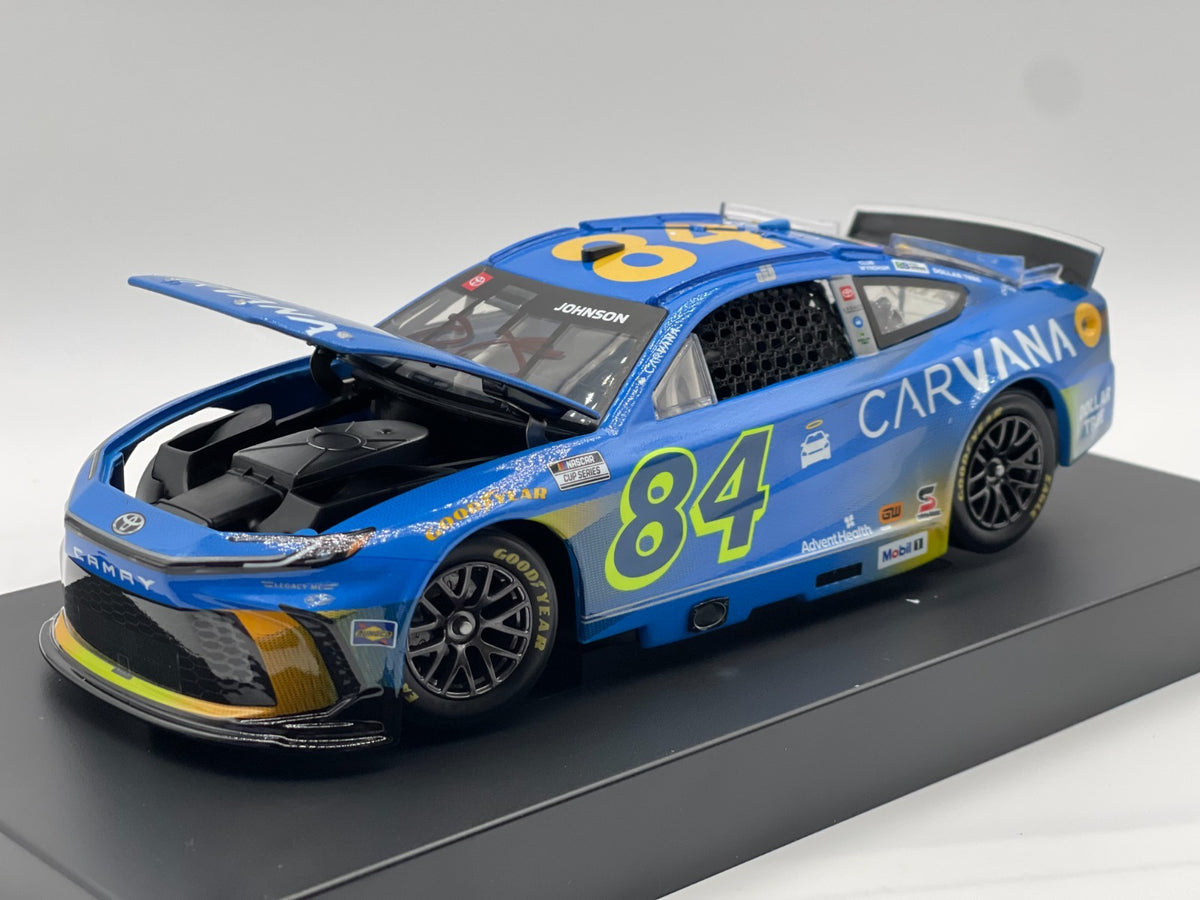 Jimmie Johnson #84 Carvana 2026 Camry Autographed 1:24 NASCAR 1/264 DIN 207