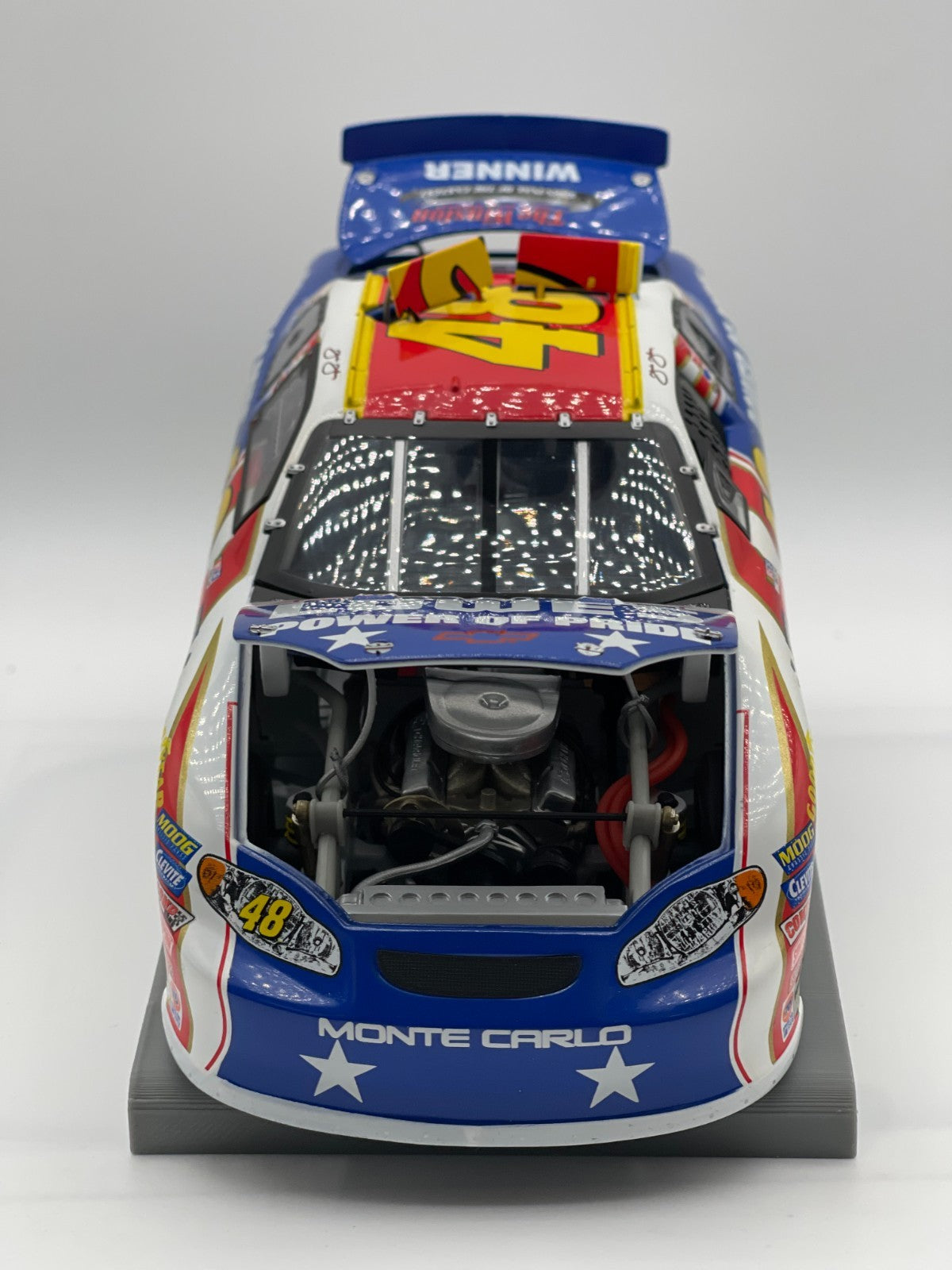 Jimmie Johnson #48 Lowe's Power of Pride 2003 Monte Carlo Team Caliber 1/2400