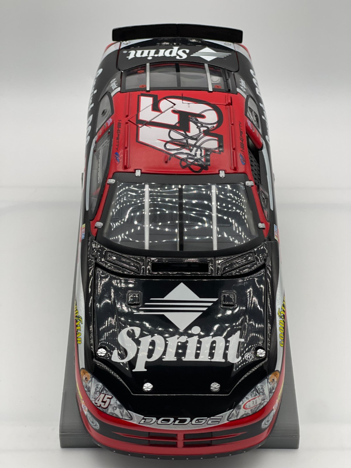 Kyle Petty #45 Sprint 2002 Dodge R/T Autographed Owners Series 1:24 1/2400