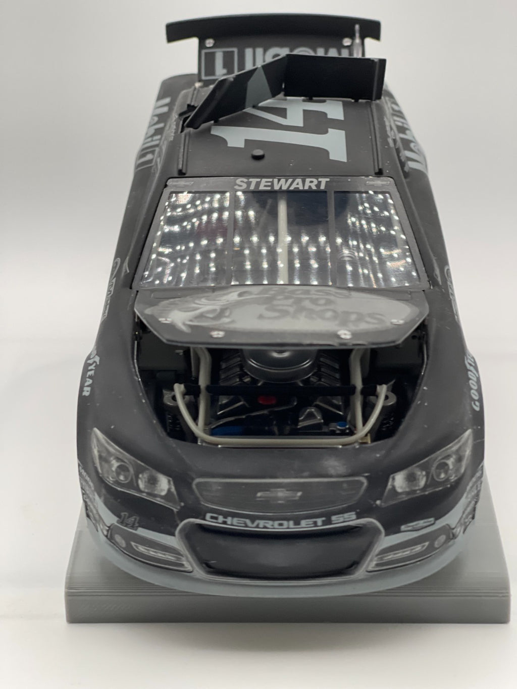 Tony Stewart #14 Bass Pro Shops 2013 SS ARC Stealth 1 of 314 DIN 158 - original photograph 3