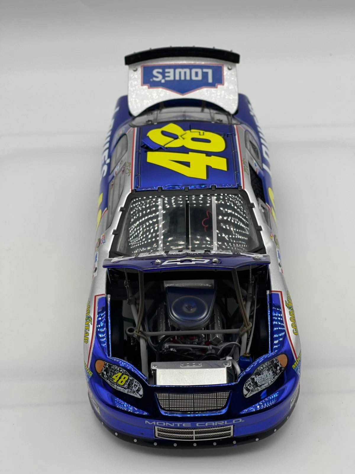 Jimmie Johnson #48 Lowe's 2004 Monte Carlo ELITE Color Chrome 1/480 DIN 327 - original photograph 4