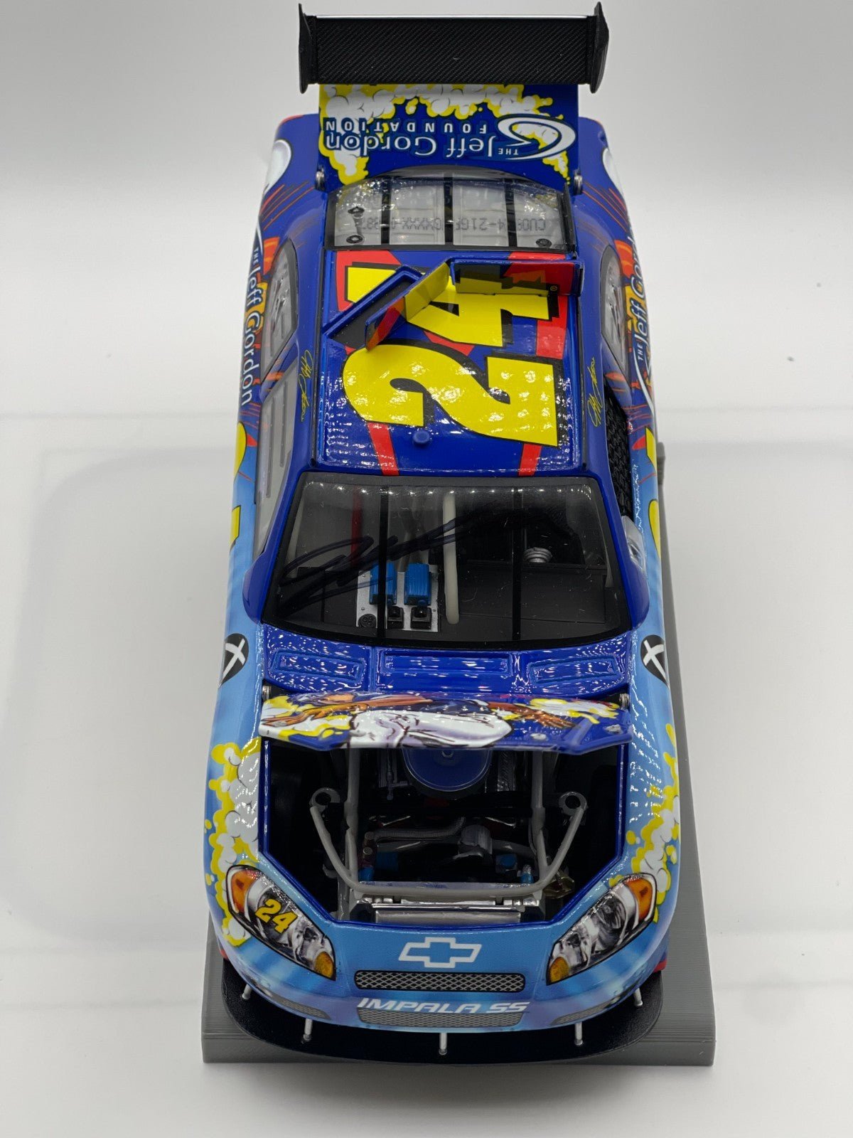 Jeff Gordon #24 Speed Racer 2008 Impala SS Autographed 1:24 NASCAR Foundation