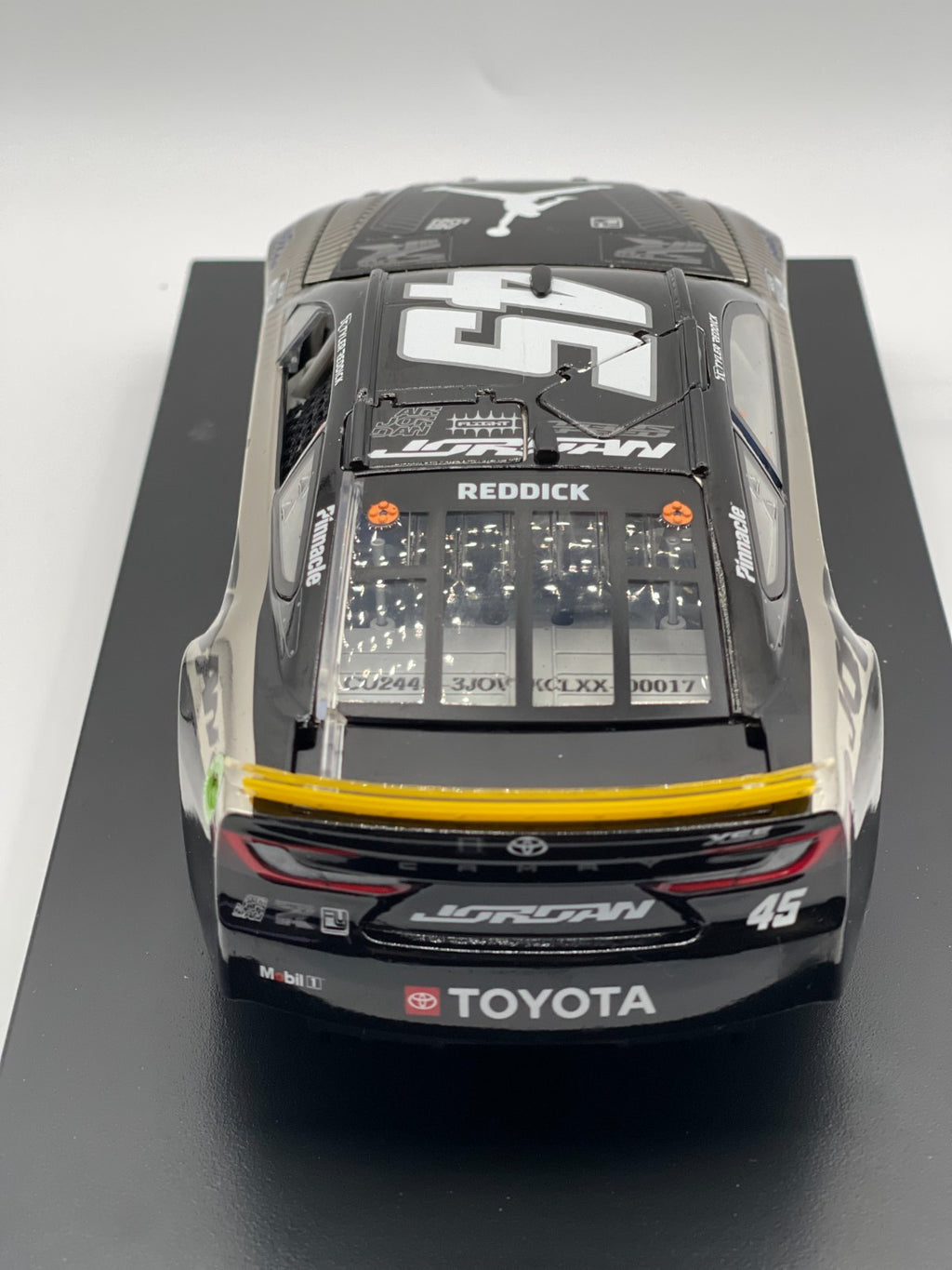 Tyler Reddick #45 Jordan Brand Black 2024 Camry Color Chrome 1:24 1/120 DIN 17 - original photograph 7