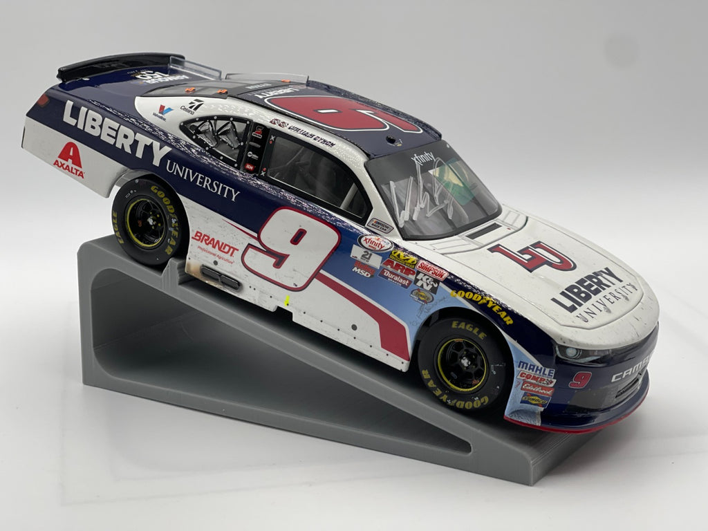William Byron #9 Liberty University Indy Win 2017 Camaro Autographed 1:24