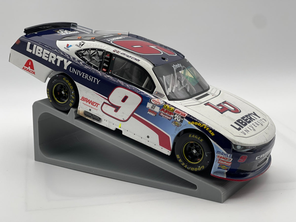 William Byron #9 Liberty University Indy Win 2017 Camaro Autographed 1:24