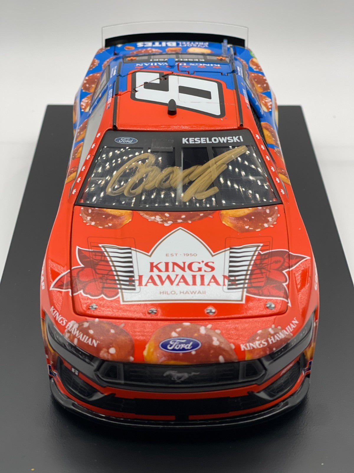Brad Keselowski #6 King's Hawaiian Soft Pretzel Bites 2024 Mustang Auto 1/72