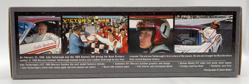 Cale Yarborough #21 '68 Mercury Cyclone Autographed University of Racing Legends