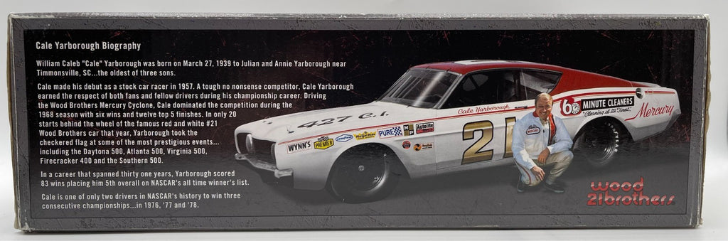 Cale Yarborough #21 '68 Mercury Cyclone Autographed University of Racing Legends