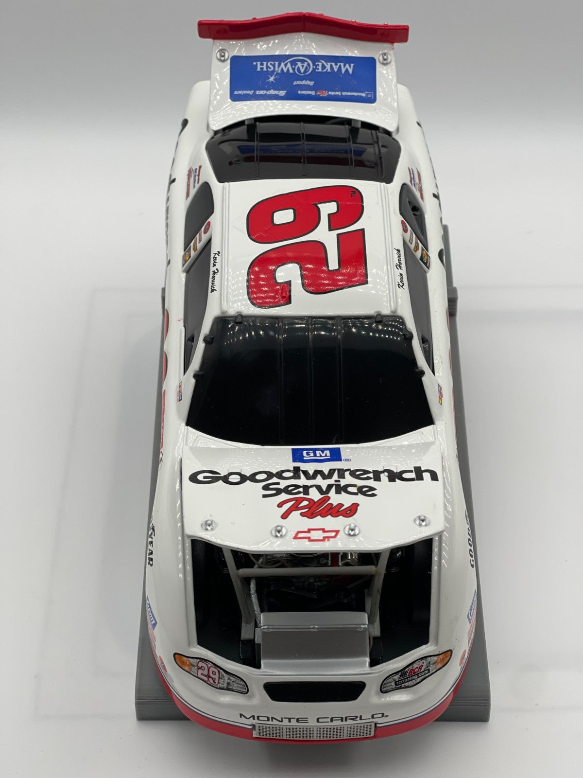 Kevin Harvick #29 GM Goodwrench Make A Wish 2001 Black Window Car 1:24