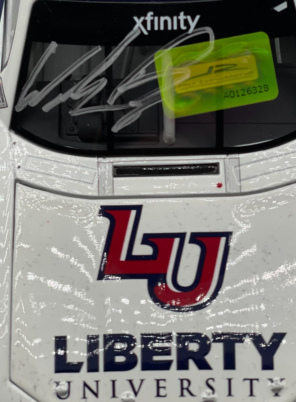 William Byron #9 Liberty University Indy Win 2017 Camaro Autographed 1:24