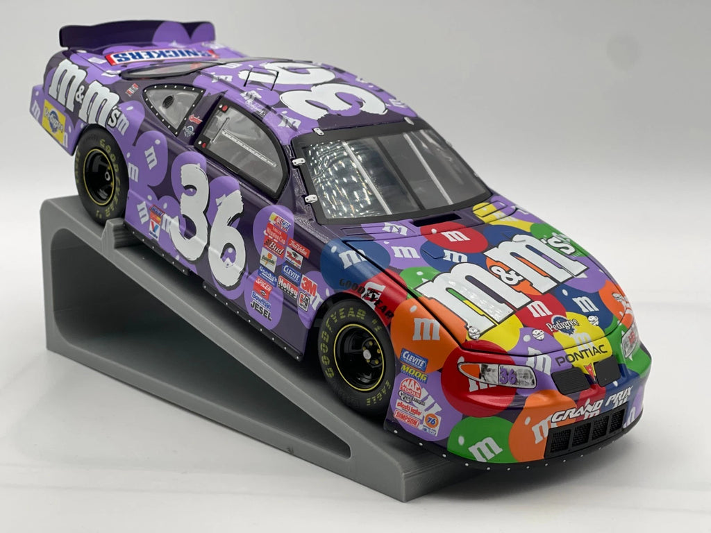 Ken Schrader #36 M&M’s Purple Color Vote Winner 2002 Grand Prix Team Caliber - original photograph 5