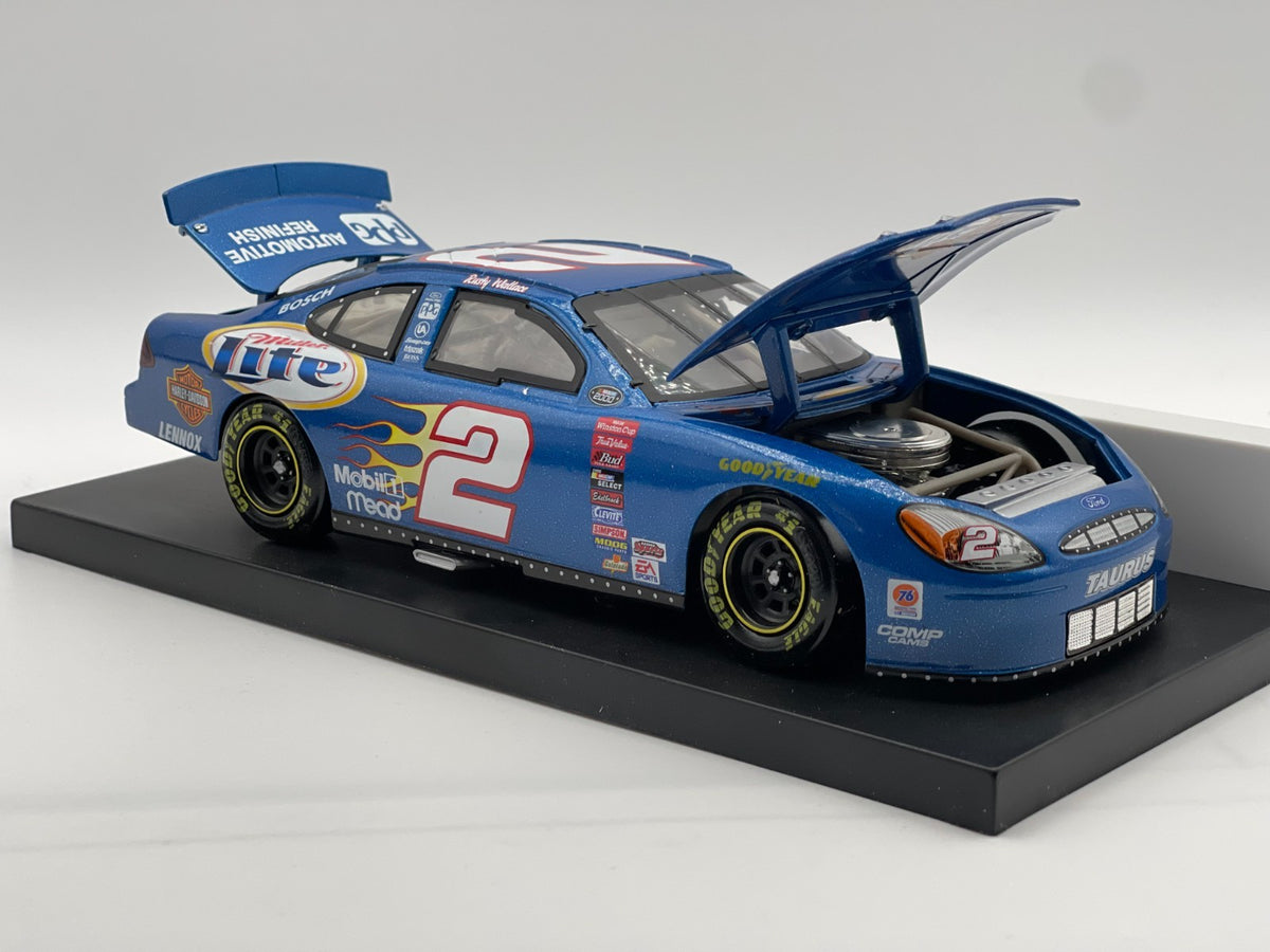 Rusty Wallace #2 Miller Lite Harley Davidson 2000 Taurus Clear Window