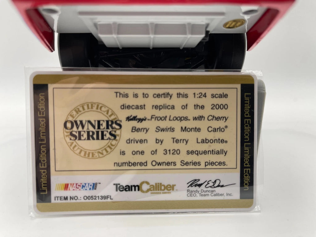 Terry Labonte #5 Kellogg's Froot Loops 2000 Monte Carlo Team Caliber Owners Series 1/3120 - original photograph 9