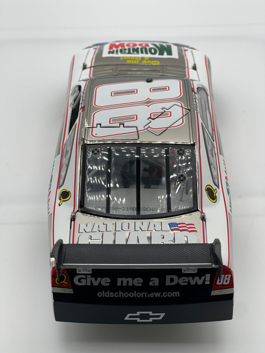 Dale Earnhardt Jr. #88 Mt Dew Retro 2008 Nickel Plated 1 of 1088 NASCAR - original photograph 3