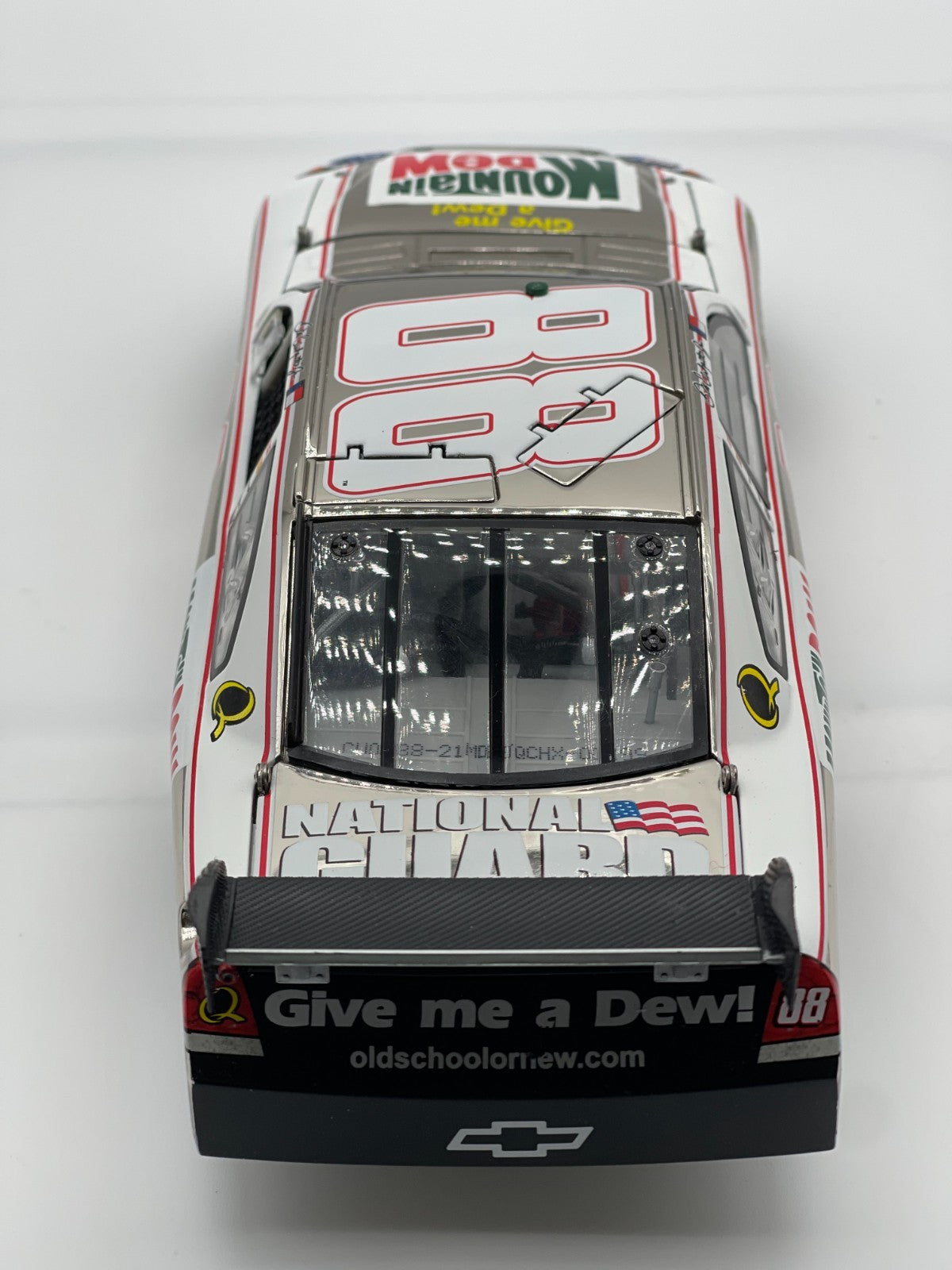 Dale Earnhardt Jr. #88 Mt Dew Retro 2008 Nickel Plated 1 of 1088 NASCAR - original photograph 3
