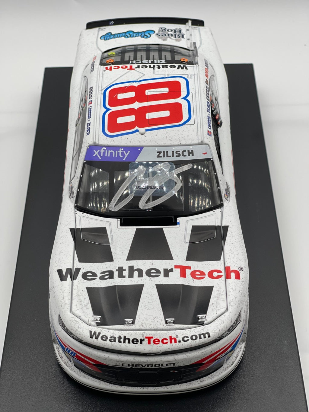 Connor Zilisch #88 WeatherTech Brickyard Win 2025 Chevy Auto 1:24 1/384 DIN 210