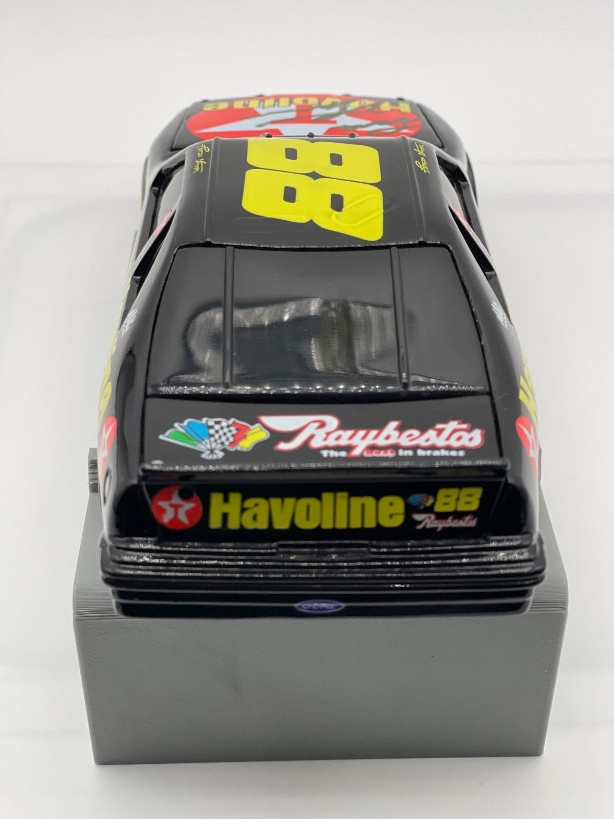 Ernie Irvan #88 Texaco Havoline 1995 Thunderbird Autographed Promo BWC 1:24