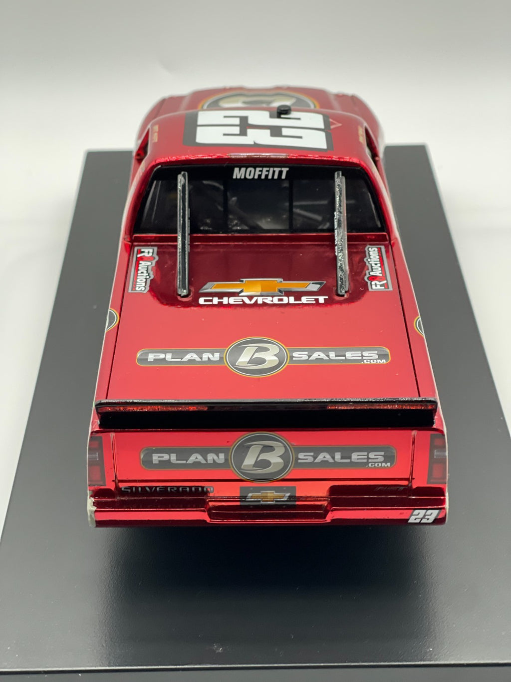 Brett Moffitt #23 Plan B Sales 2020 Silverado Auto Color Chrome 1:24 DIN 44