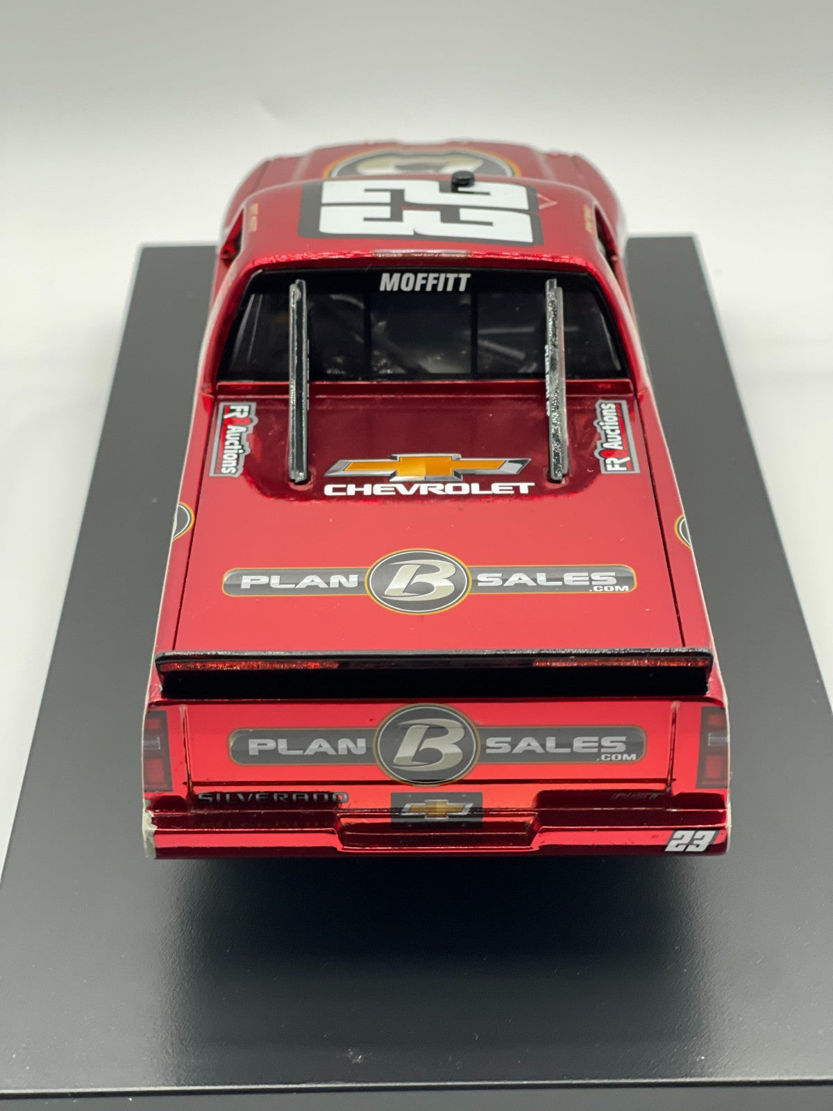 Brett Moffitt #23 Plan B Sales 2020 Silverado Auto Color Chrome 1:24 DIN 44