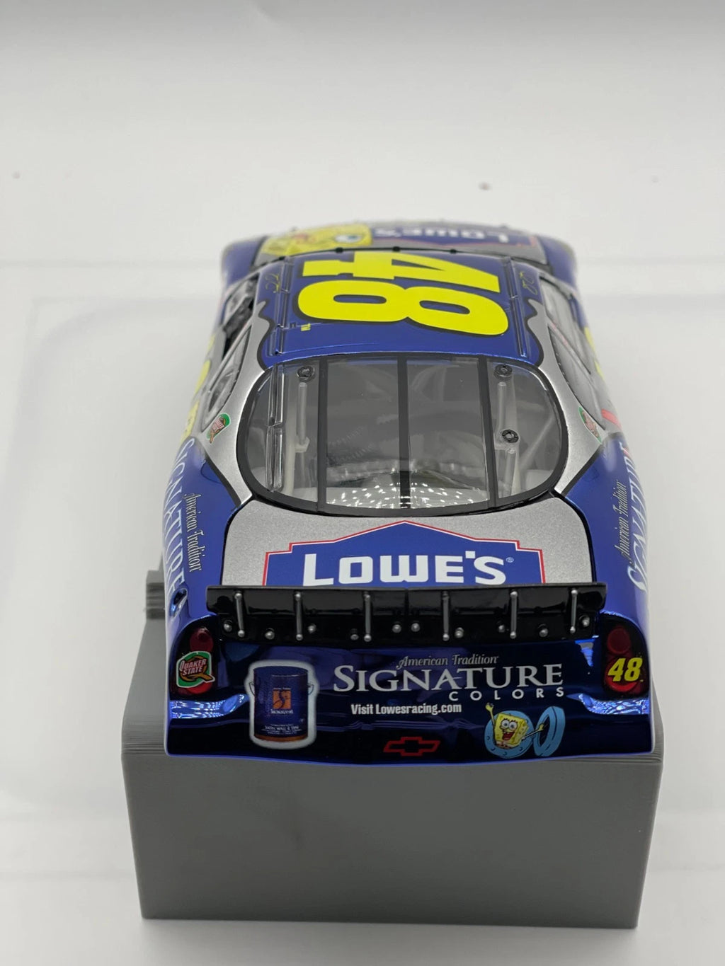Jimmie Johnson #48 Lowe's SpongeBob 2003 Monte Carlo Color Chrome 1/1008 - original photograph 8