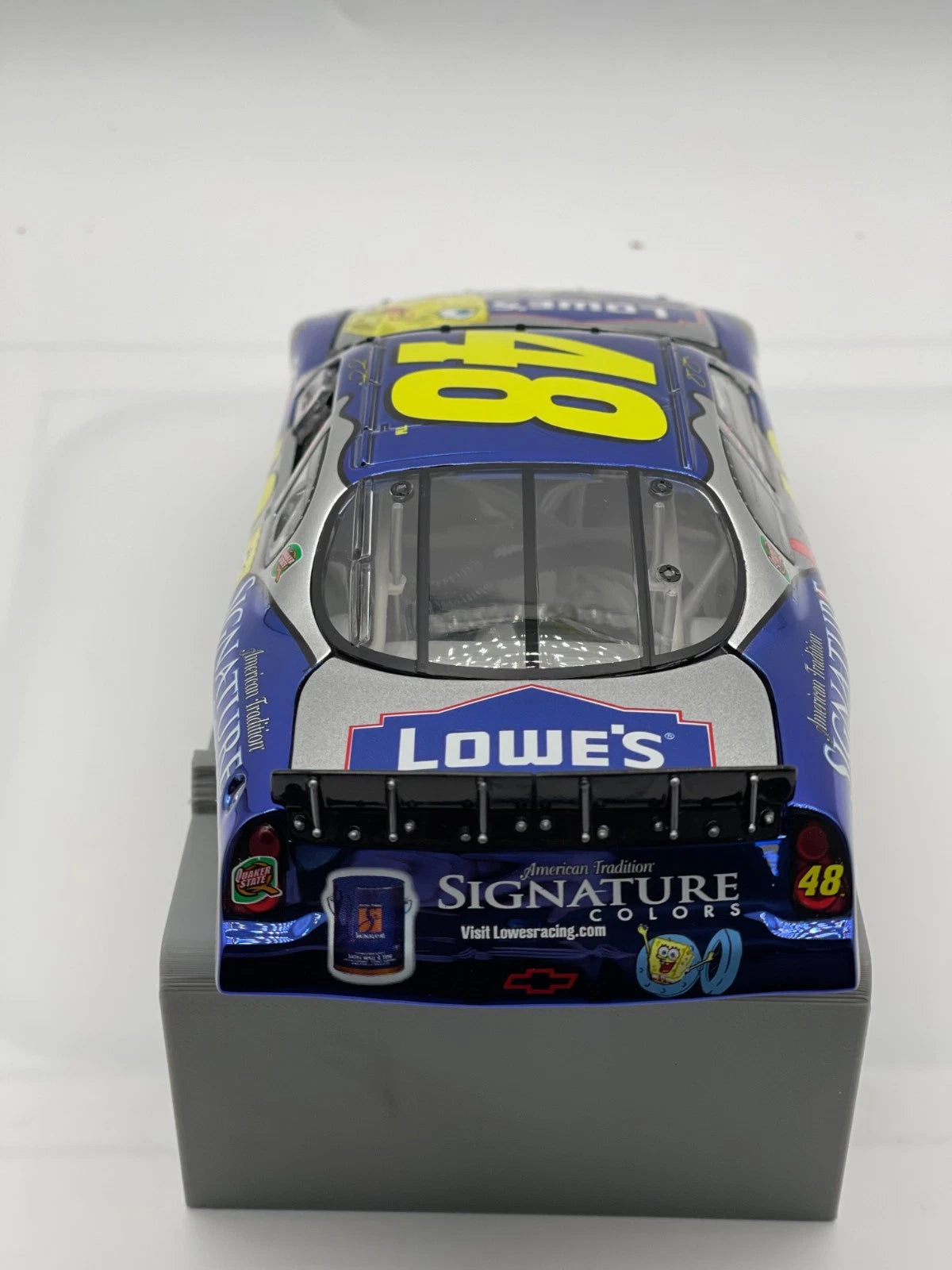Jimmie Johnson #48 Lowe's SpongeBob 2003 Monte Carlo Color Chrome 1/1008 - original photograph 8