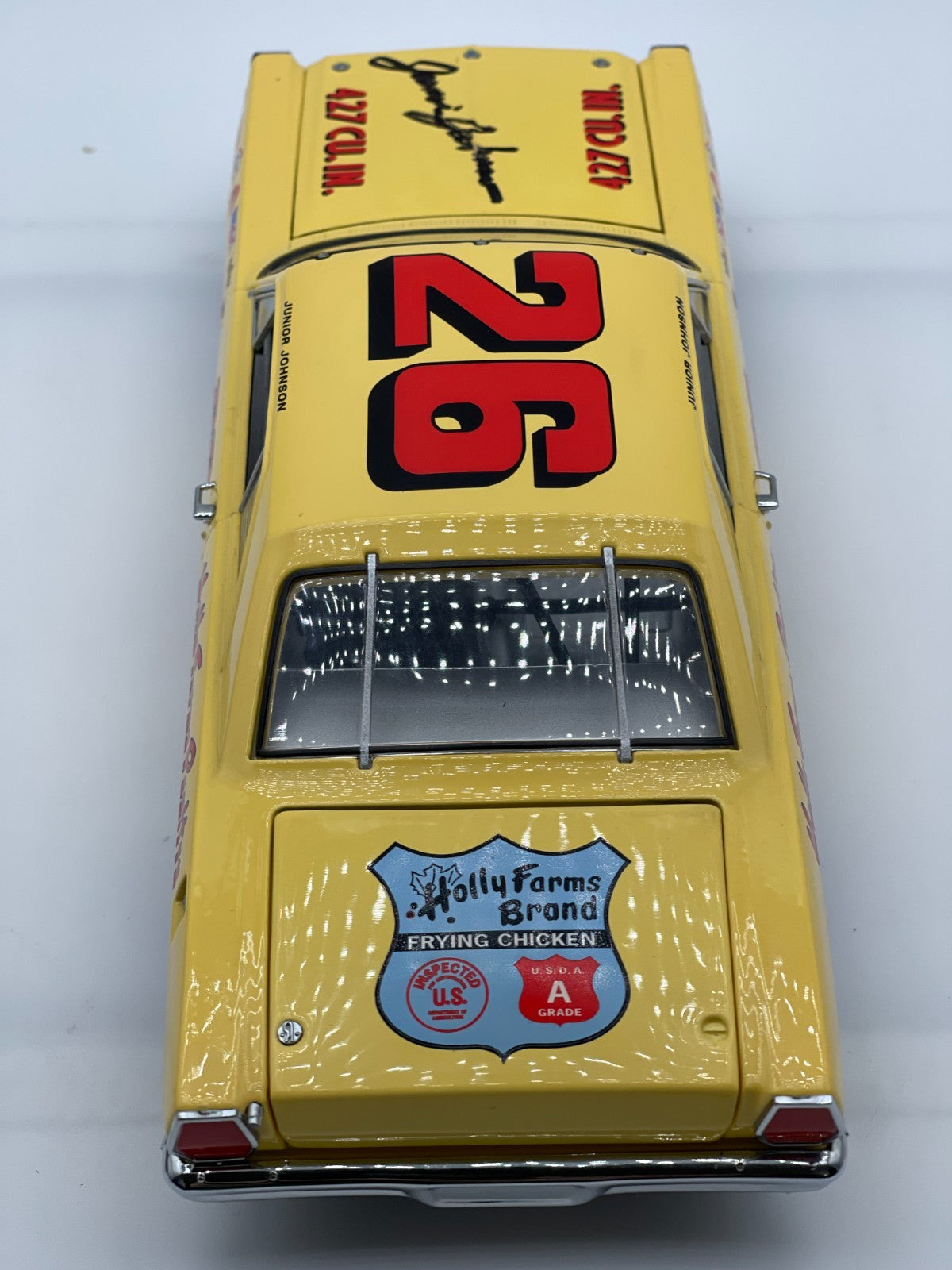 Junior Johnson #26 '65 Ford Galaxie Autographed University of Racing Legends