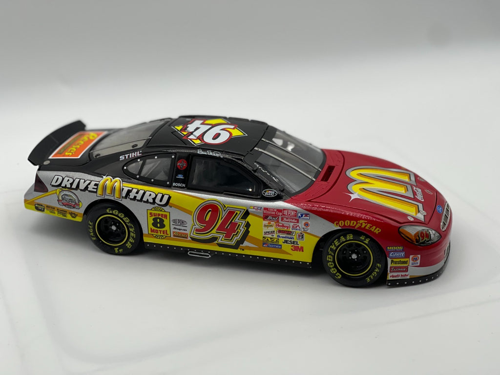 Bill Elliott #94 McDonald's 25th Anniversary 2000 Taurus ELITE 1:24 1/2508