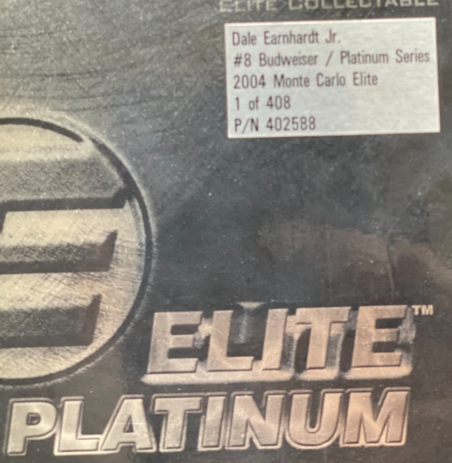 Dale Earnhardt Jr. #8 Budweiser Platinum Series ELITE 2004 Monte Carlo 1 of 408
