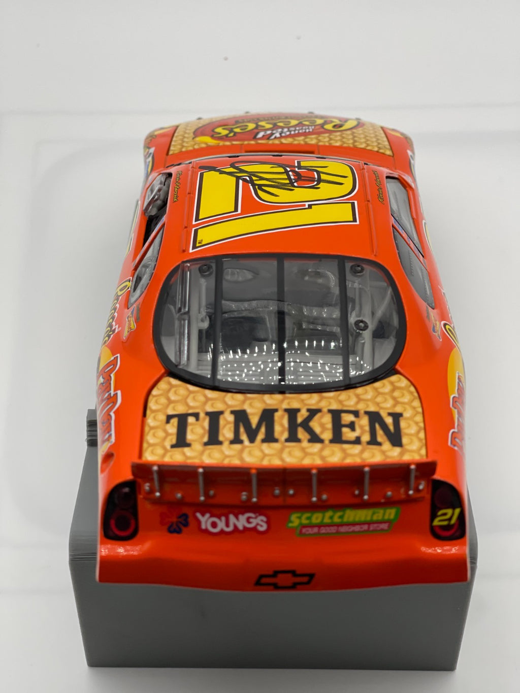 Kevin Harvick #21 Honey Roasted Reese's 2003 Monte Carlo Autographed 1:24