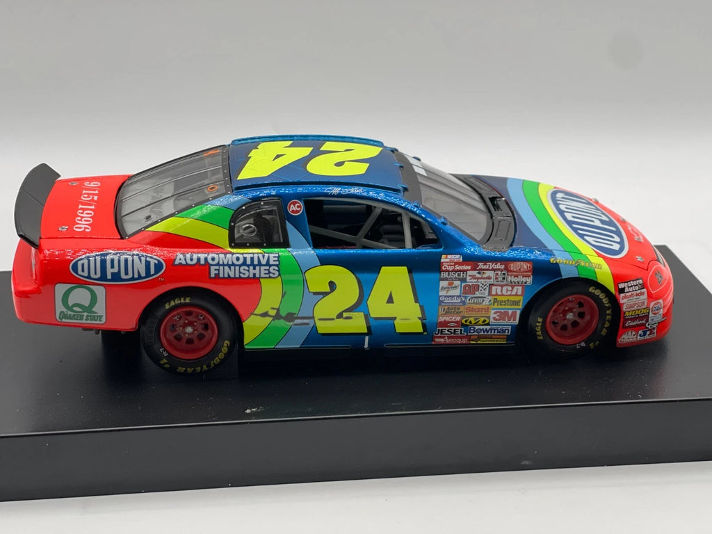 Jeff Gordon #24 DuPont 1996 Dover Win Liquid Color 1:24 NASCAR 1/144 DIN 114 - original photograph 7