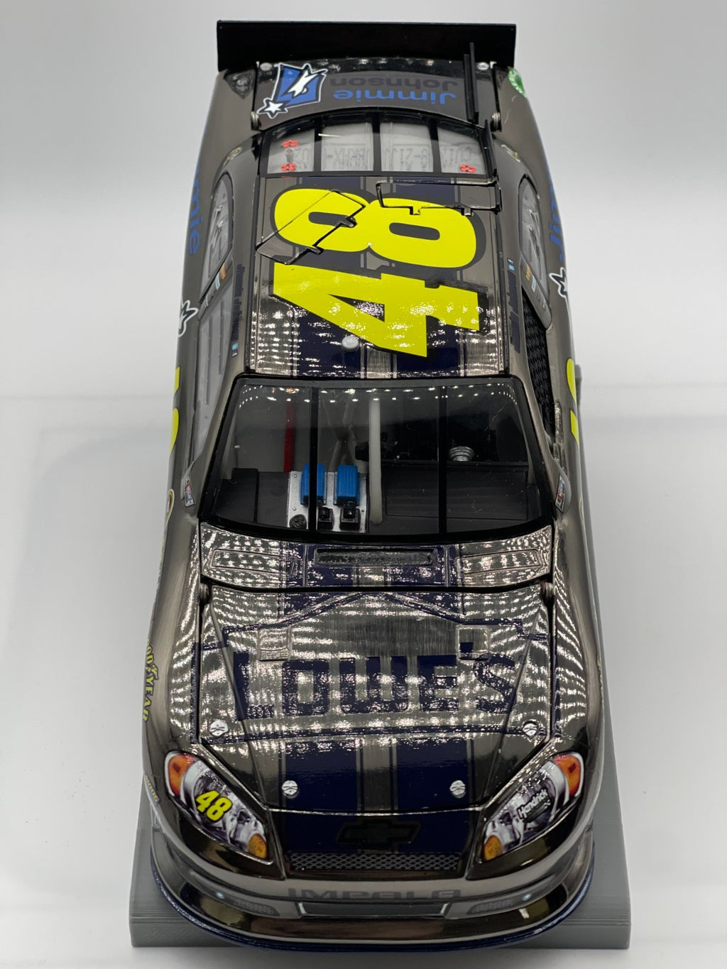 Jimmie Johnson #48 Foundation 2012 Impala Brushed Metal 1:24 1/72 DIN 24