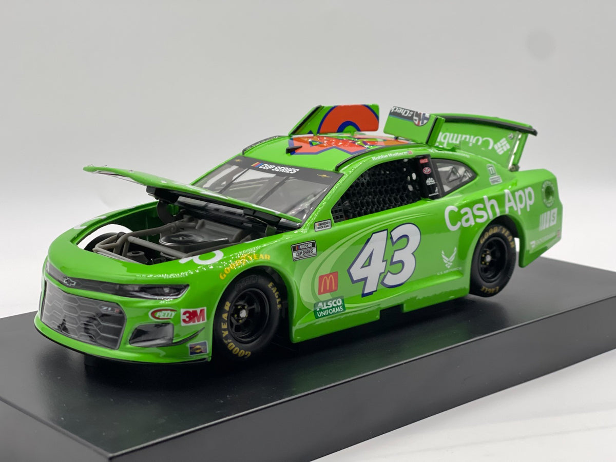 Bubba Wallace #43 Cash App 2020 Camaro ZL1 ELITE 1:24 1/100 DIN 55