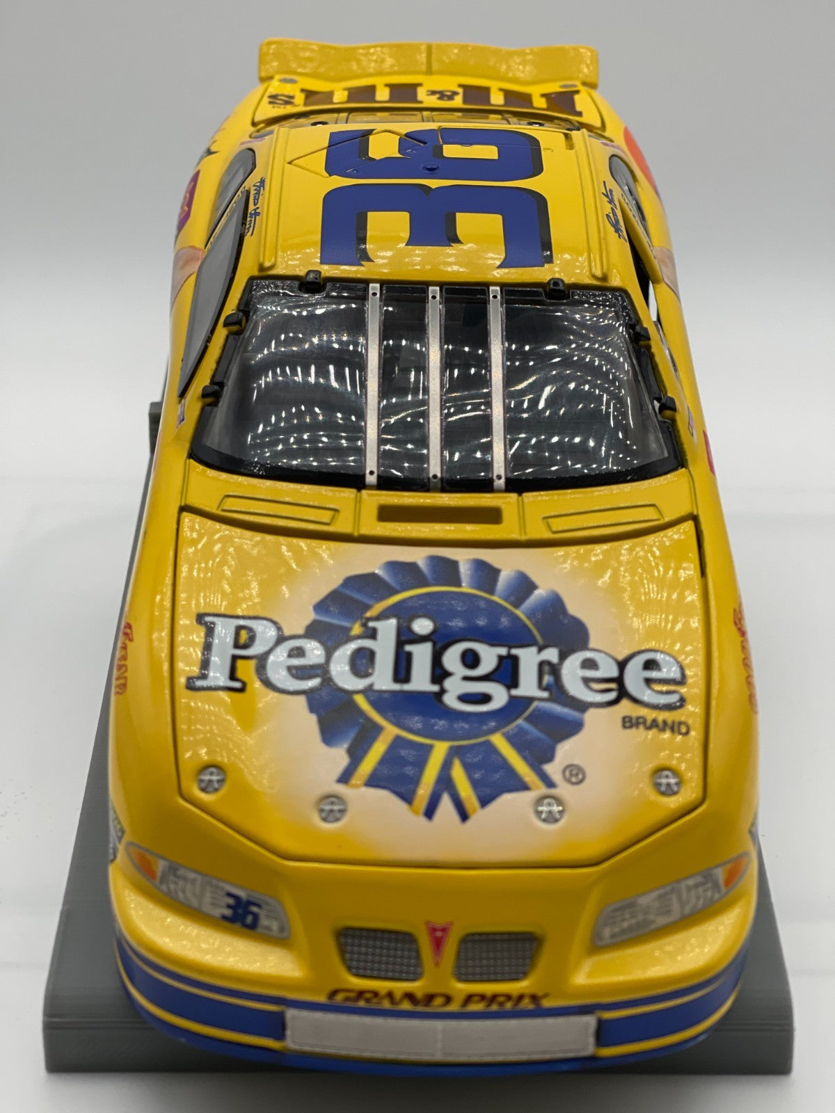 Ernie Irvan #36 M&M's Pedigree 1999 Pontiac ELITE 1:24 NASCAR 1/1500