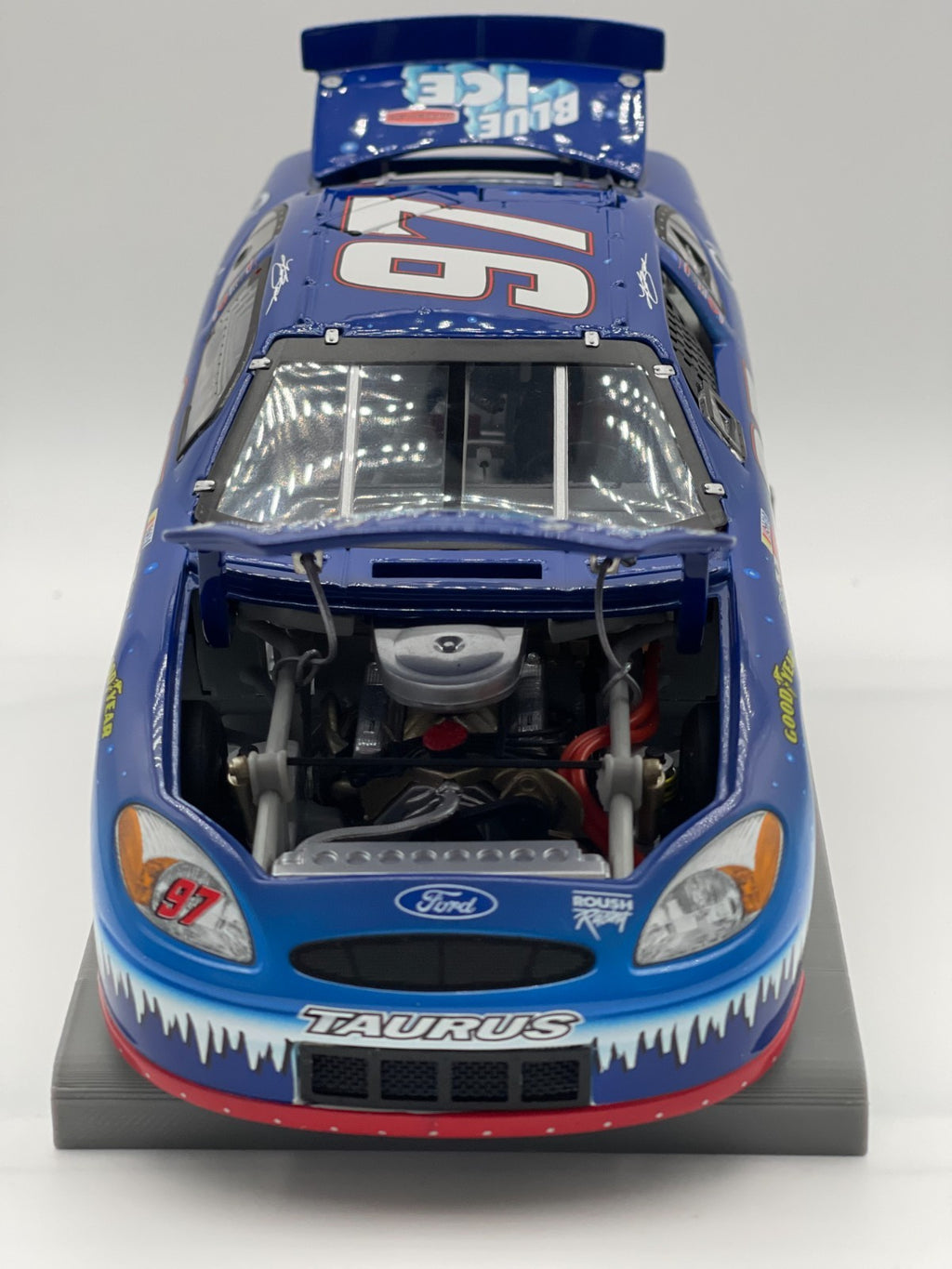 Kurt Busch #97 Blue Ice 2003 Taurus Team Caliber Owners 1:24 1/2400
