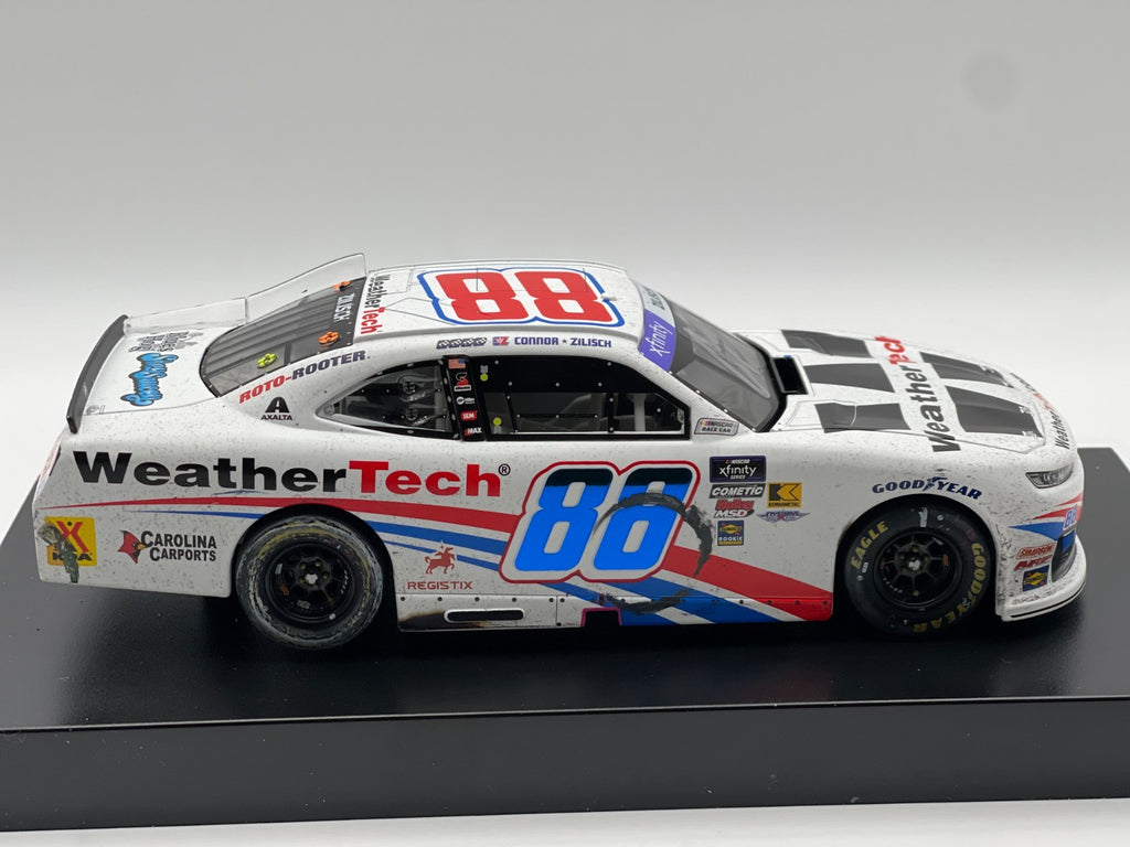 Connor Zilisch #88 WeatherTech Brickyard Win 2025 Chevy Auto 1:24 1/384 DIN 210
