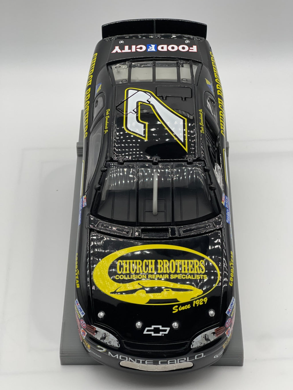 Dale Earnhardt Jr. #7 Church Brothers 1997 Monte Carlo Platinum Series CWB 1:24