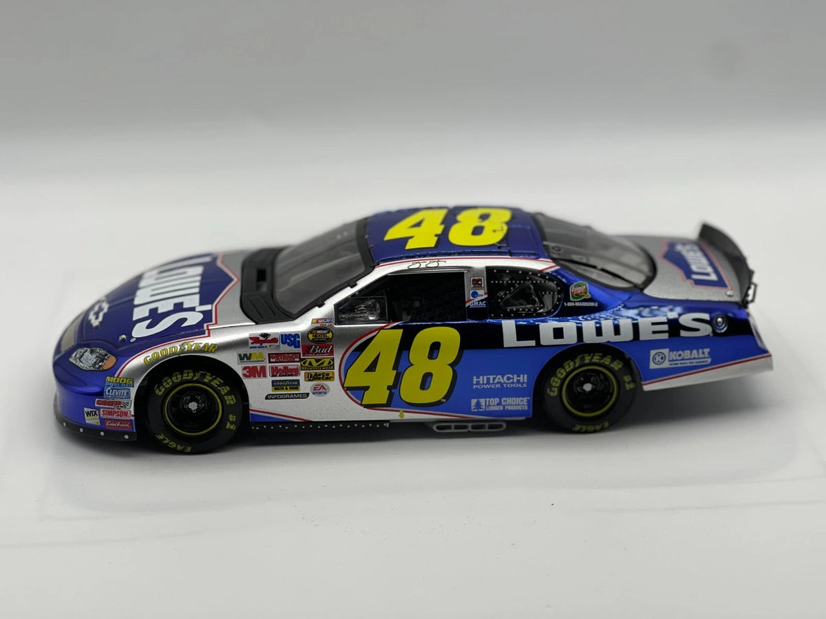 Jimmie Johnson #48 Lowe's 2004 Monte Carlo ELITE Color Chrome 1/480 DIN 327 - original photograph 2