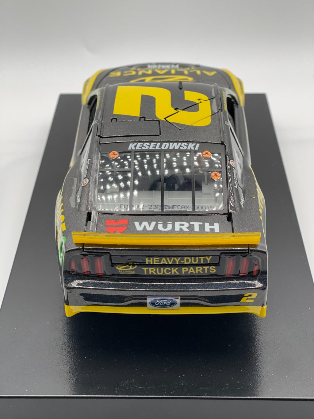 Brad Keselowski #2 Alliance Truck Parts 2019 Mustang Auto Flashcoat 1:24 DIN 15