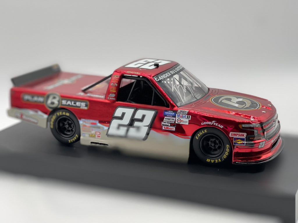 Brett Moffitt #23 Plan B Sales 2020 Silverado Auto Color Chrome 1:24 DIN 44