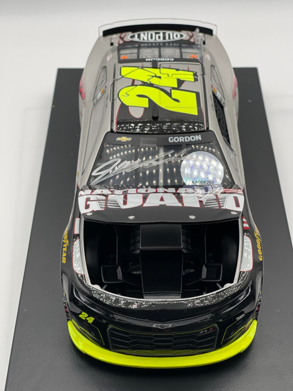 Jeff Gordon #24 National Guard 2024 Camaro ZL1 Flashcoat Color 1:24 1/78 DIN 56