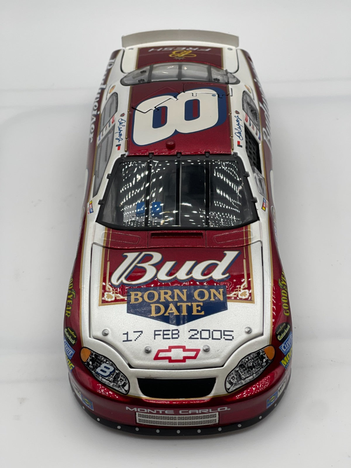 Dale Earnhardt Jr. #8 Budweiser Dual at Daytona Born On Date February 17, 2005 - original photograph 4