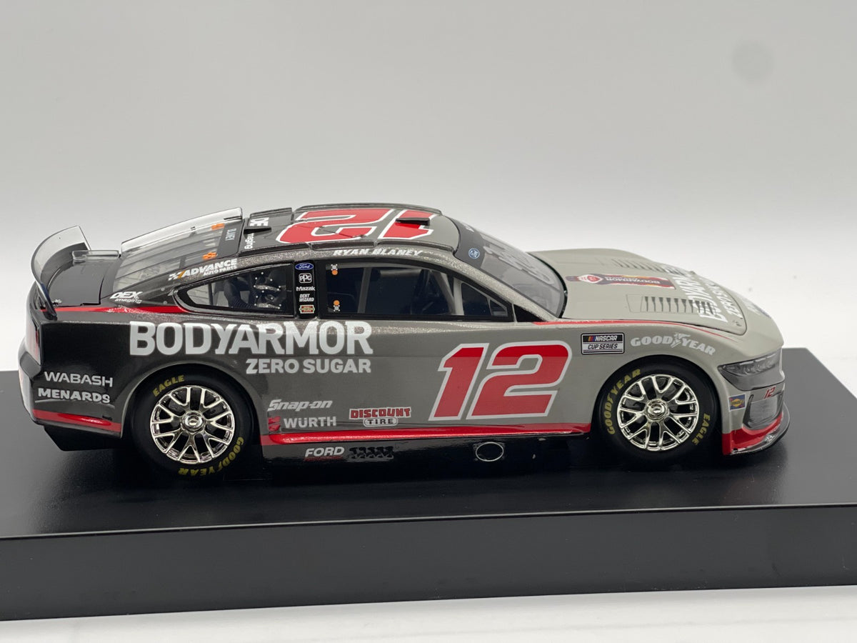 Ryan Blaney #12 BodyArmor Zero Sugar 2025 Mustang Autographed 1:24 1/144